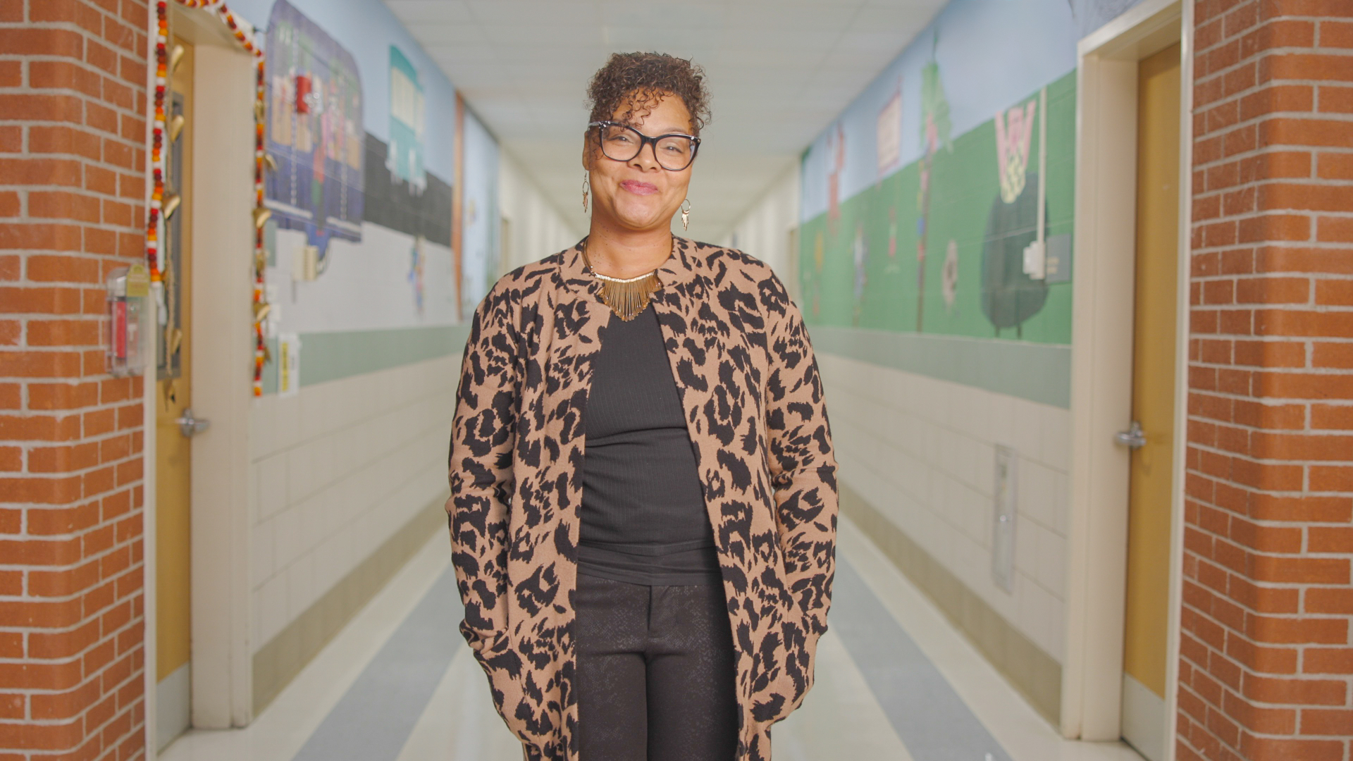School leader interviewed for an EDU-Films story